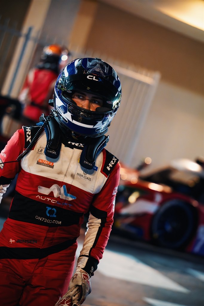 Theodor Jensen sikrer første LMP2-podie i Abu Dhabi-sæsonfinalen.
(Foto: Gary Parravani, Xynamic / High Class Racing)